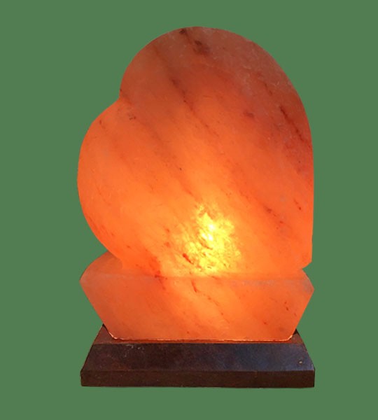 Himalayan Salt Lamp Pink Heart Big Size